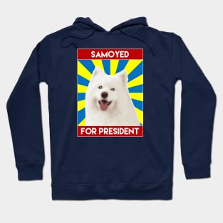 Samoyed For President Hoodie